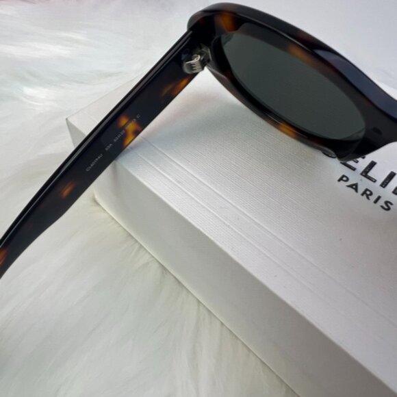 Celine Triomphe Oval Tortoise Sunglasses main image 5